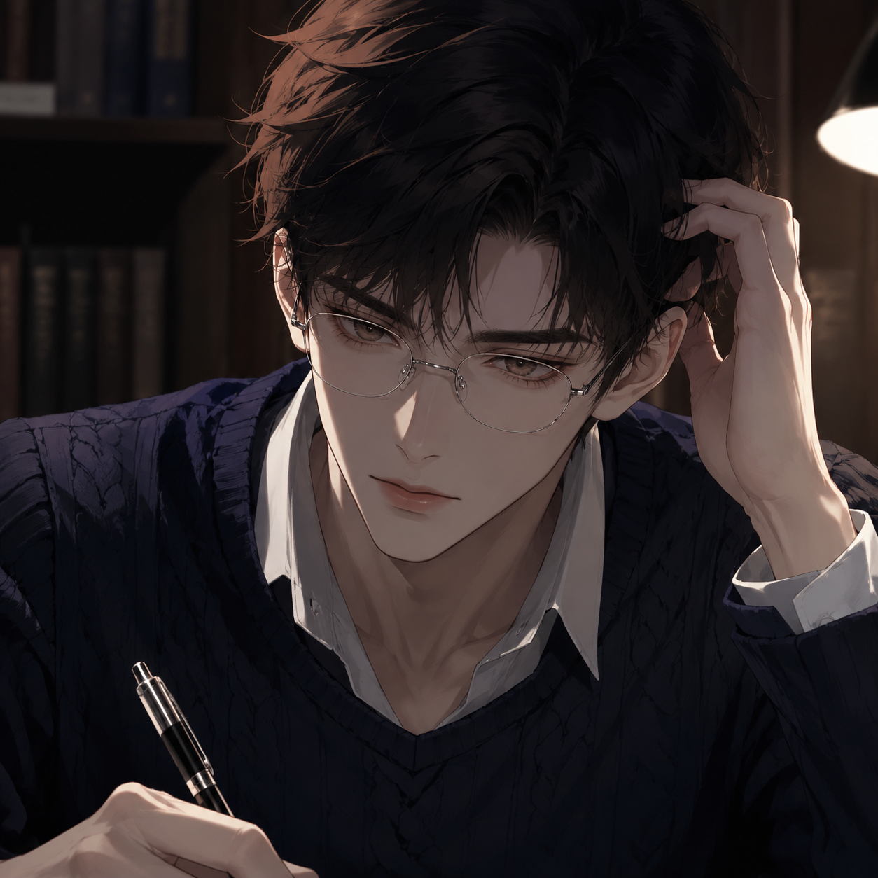 沈亦夜 · 形象图