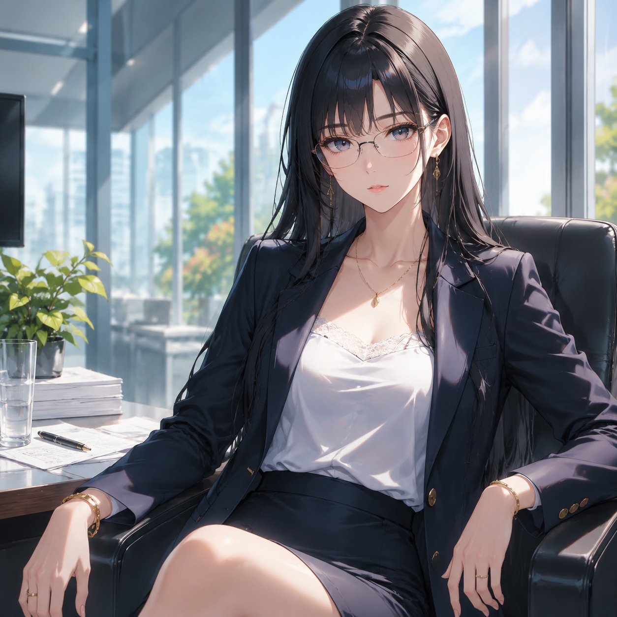 魏月蓝 · 角色形象