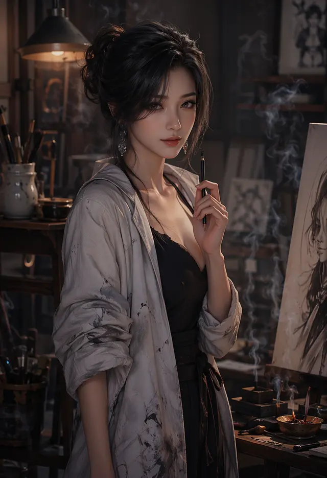 沈画 · 形象图