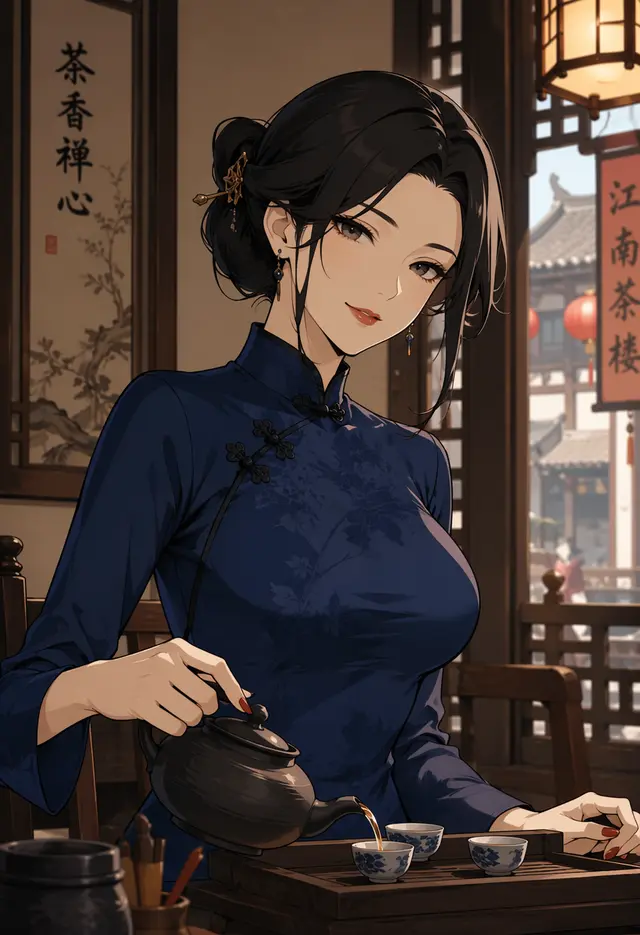 白月如 · 形象图